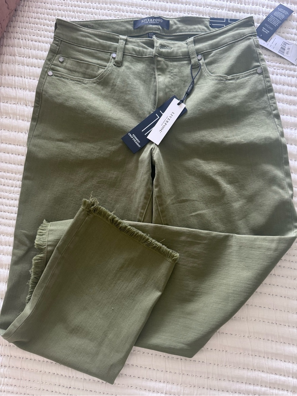 Women’s
Kennedy Crop-Straight Jeans - Olive - Picture 4 of 6